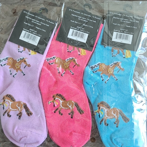 🤠Youth Crew Western Socks NWT 2pack - Picture 4 of 7